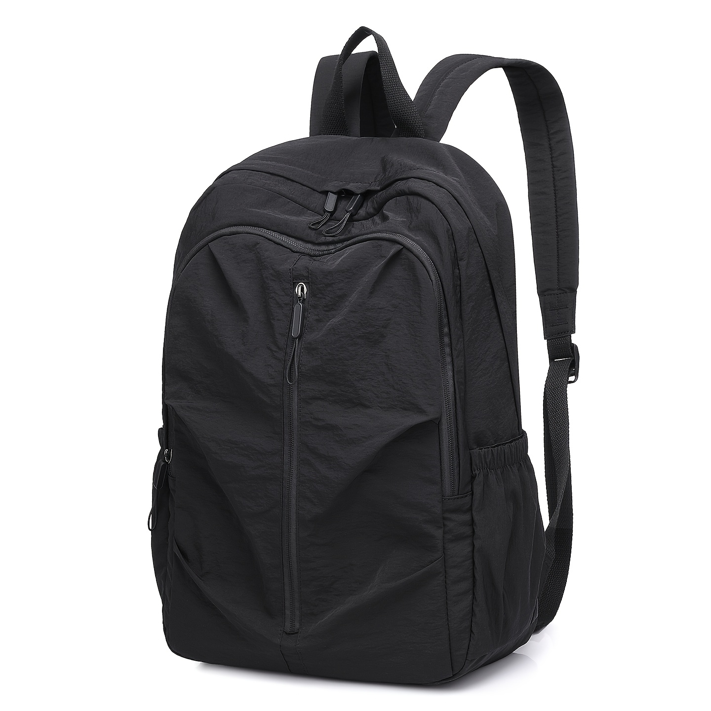 TEMU A Versatile And Foldable Casual Backpack For Men And Women, Featuring A Spacious Unisex Design Suitable For Commuting, With Adjustable Wide