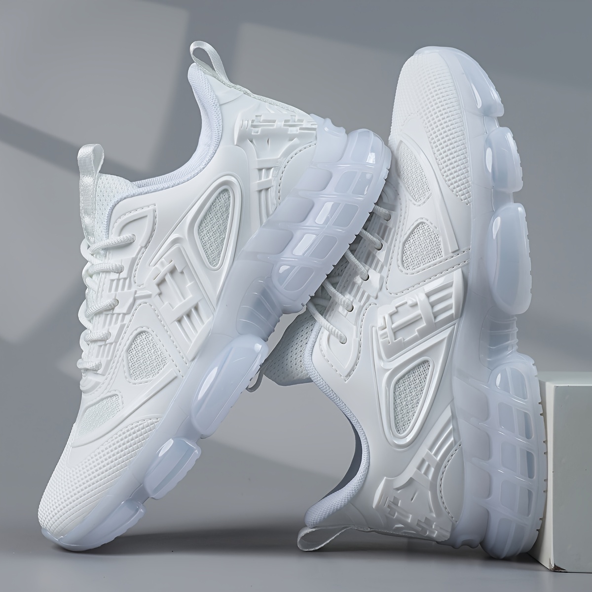 Men's Sneakers, Low-top Casual Lace-up Sneakers, Comfortable Shoes
