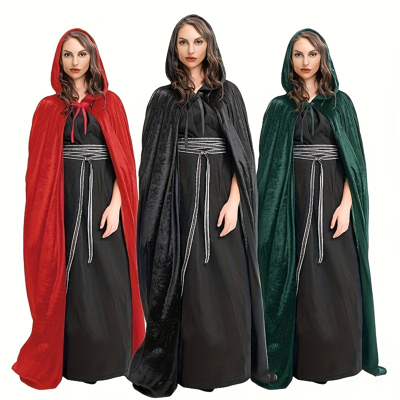 Vintage Velvet 黒赤リバーシブルフード付きロングマント 楽天市場】ロング マント ブラック ワインレッド 130cm 150cm