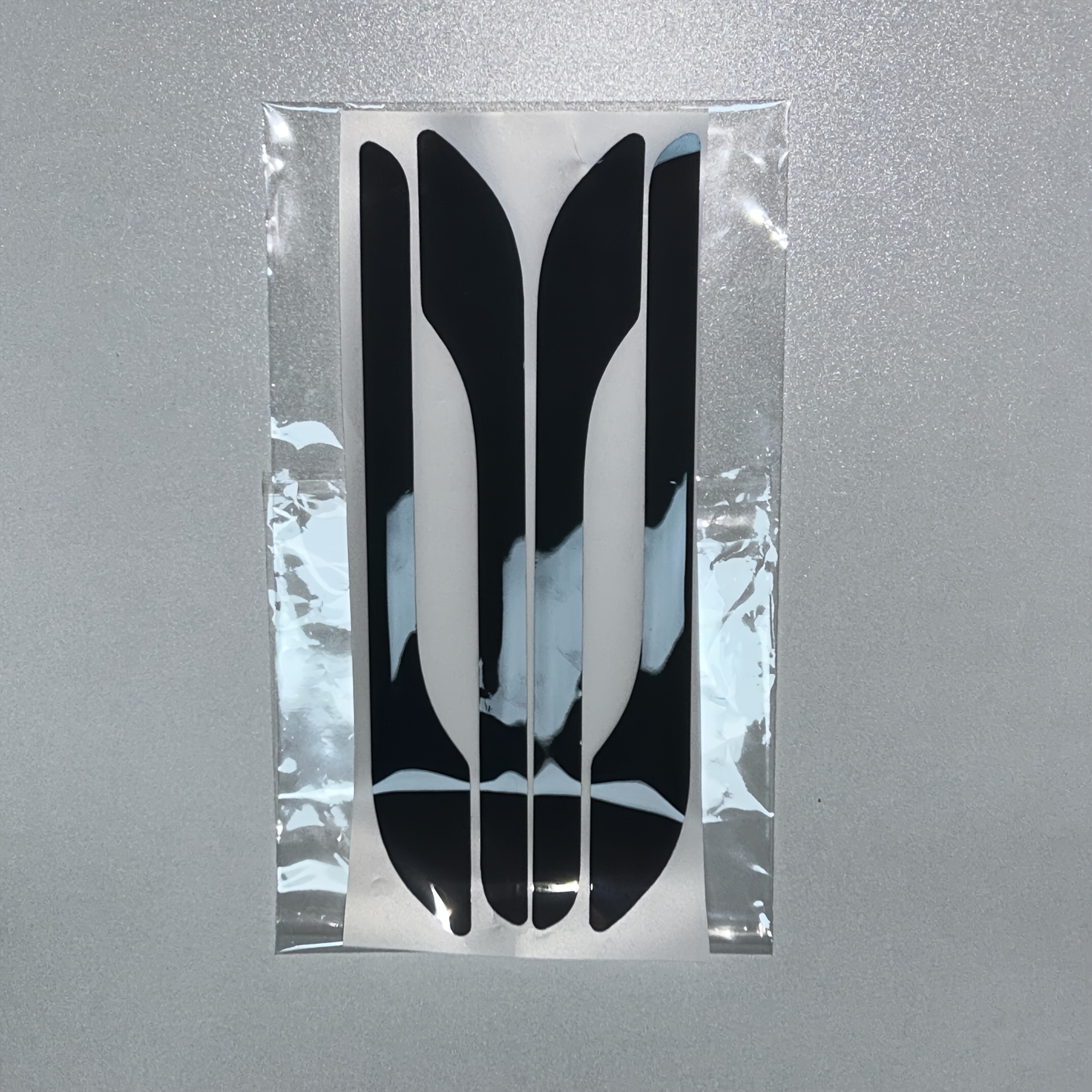TEMU Tph Light Black Door Handle Protection Film For Model 3 Premium Exterior Car Door Handle Sticker Cover, Scratch Resistant Protective Film Sleek