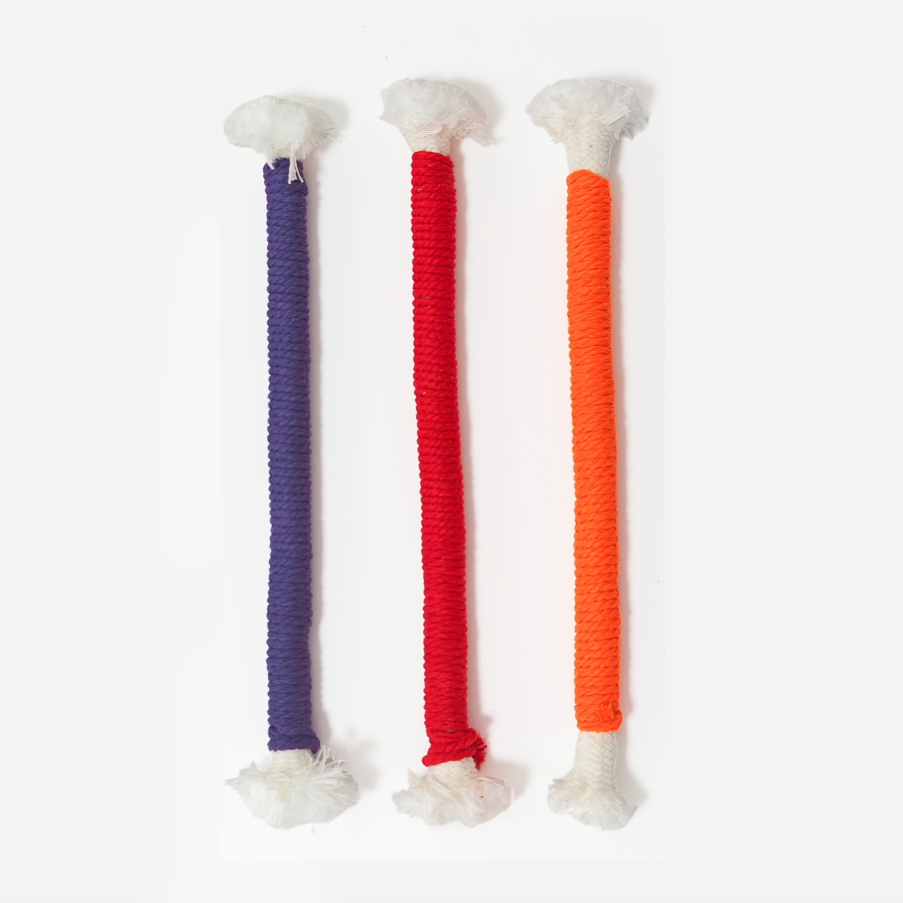 Image of Durable Cat Chew Rope Toy For Dental Health - Random Color, Ideal For Indoor Cats