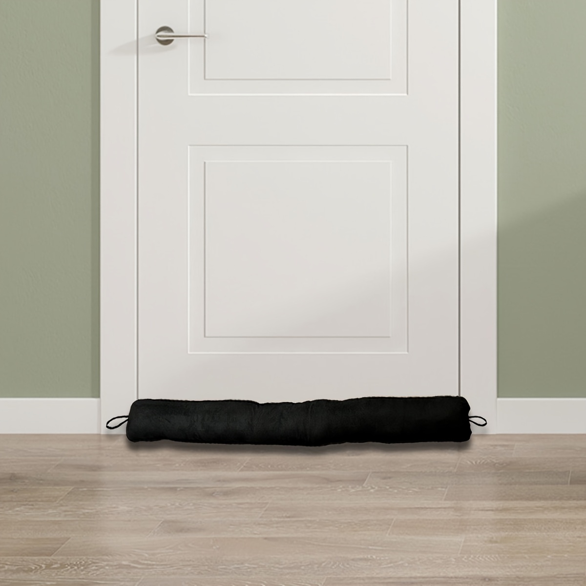 TEMU Durable Fabric Door Draft Stopper – Soundproof, Windproof, Insect & Temperature Barrier For Under Door, , Noise Reduction & Weatherproofing,