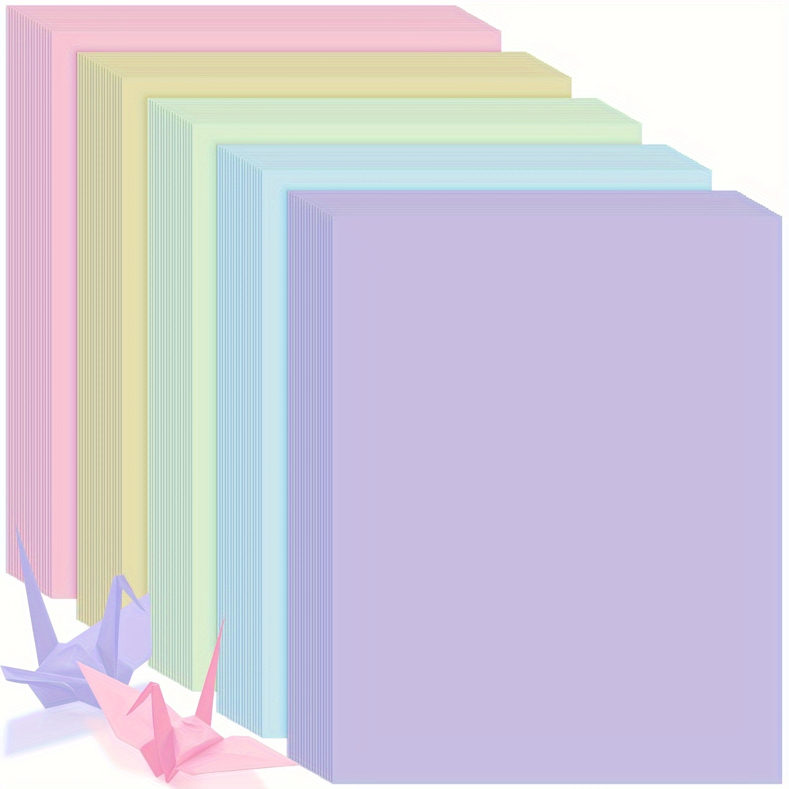 

250 Colored Cardstock 8..7 Cardstock 230gsm Assorted For Card Making Diy