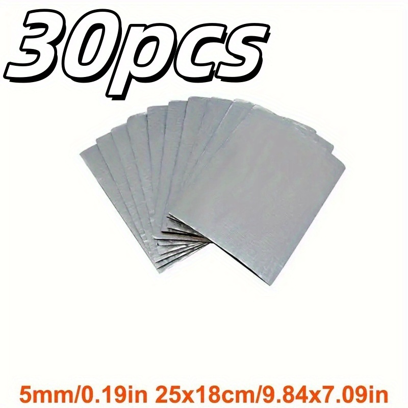 30pcs Automobile Sound Insulation, Door Sound Insulation, Hood Sound Insulation, Pre-stitched For , Used To Reduce Vehicle Noise