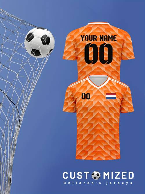 2025v neck football shirt name and number sports casual outdoor running