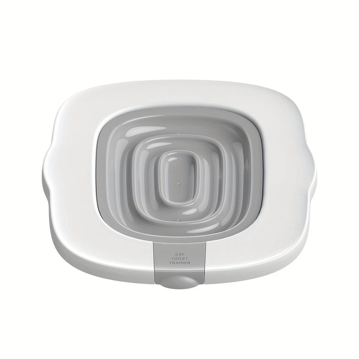 Image of Open-style Large Size Cat Litter Box Cleaning Supplies Dry Wet With Tray Washable Multi-cat Family Daily Training Cat Toilet Cat Device Oval Design With Anti-slip Clip
