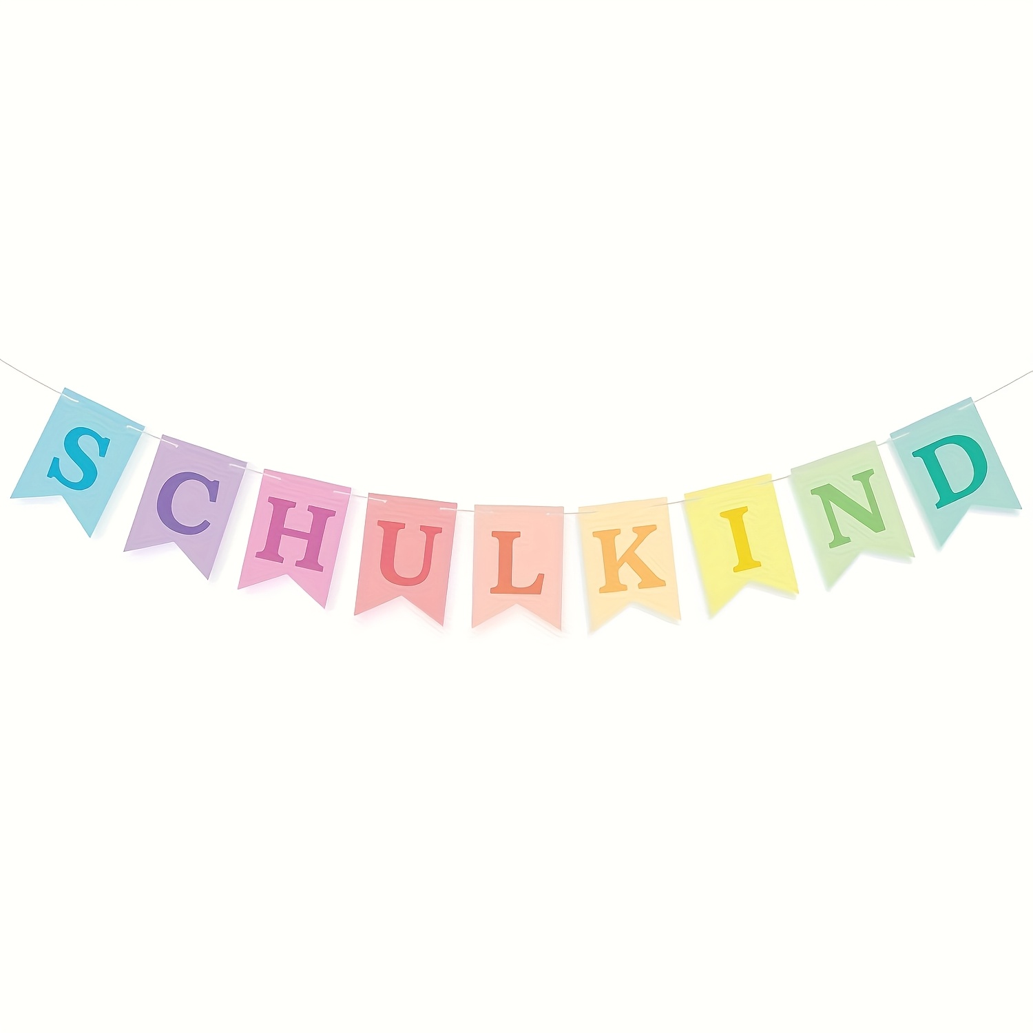 First Day Of School Decoration, , - Schulkind Banner For Classroom, Birthday Parties, Back To School - Paper Garland With No Electricity Needed - Ideal For Learning Schools Programs, Classroom Decor