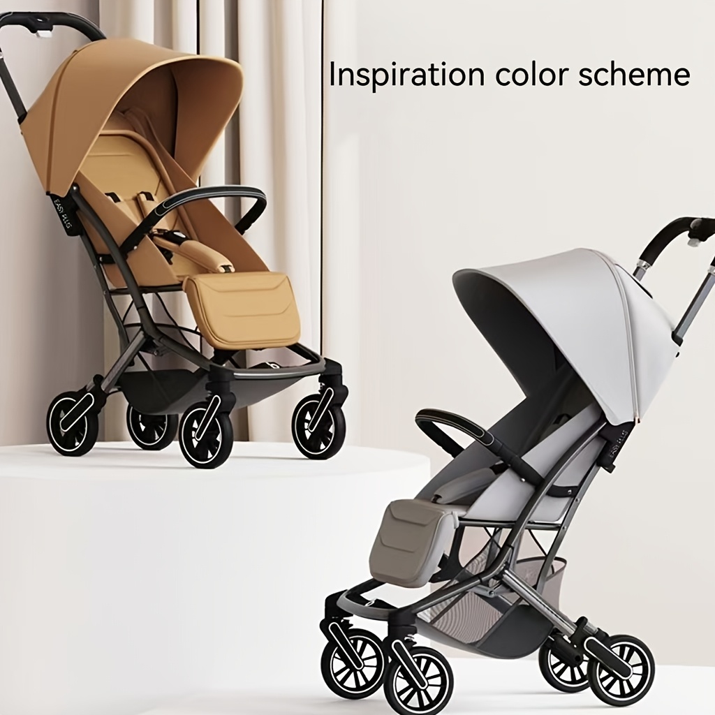 Babyhood Z5 Omvormbare Kinderwagen - Lichtgewicht Aluminium Frame, Eénhandige Vouwbare Constructie, Verstelbaar Stuur & Vergrendelingssysteem