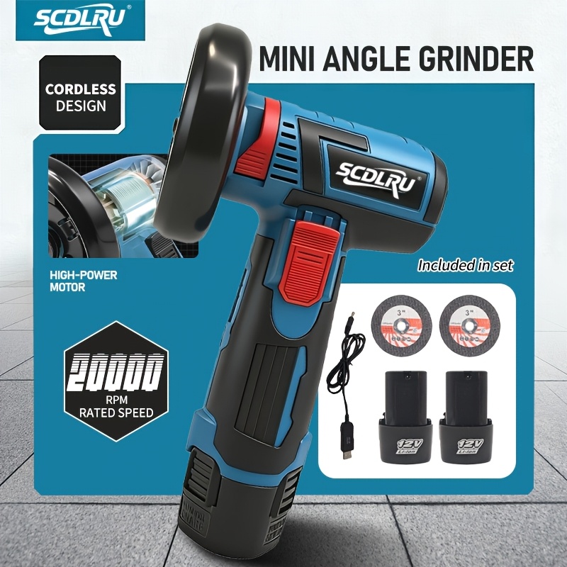 mini angle grinder sold on Temu United States