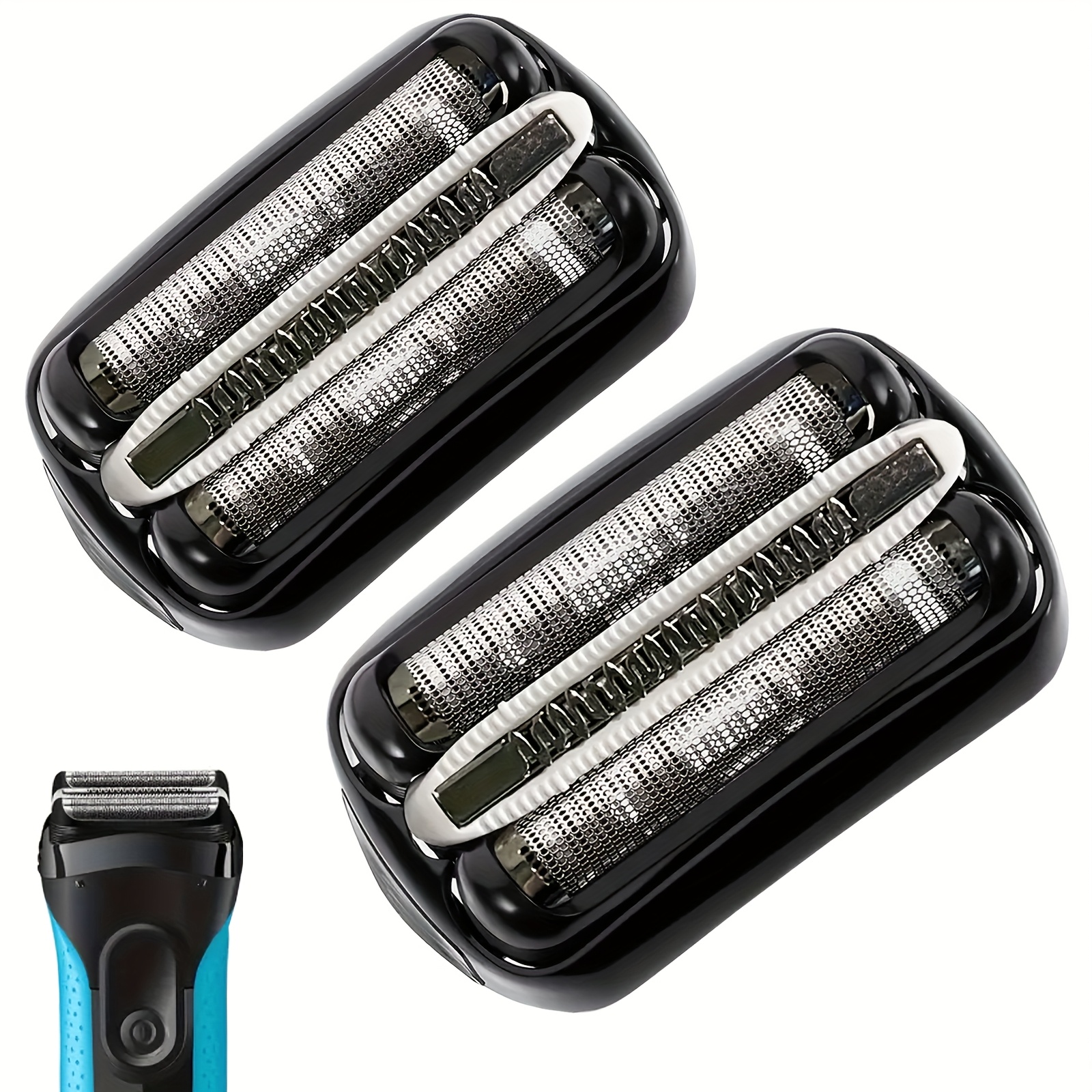 2pcs Replacement Shaving Heads, 32b S3 Electric Replacement Shaving Head Accessory, Suitable For Shaving Heads, Suitable For S3 3040s 310s 3010s Etc