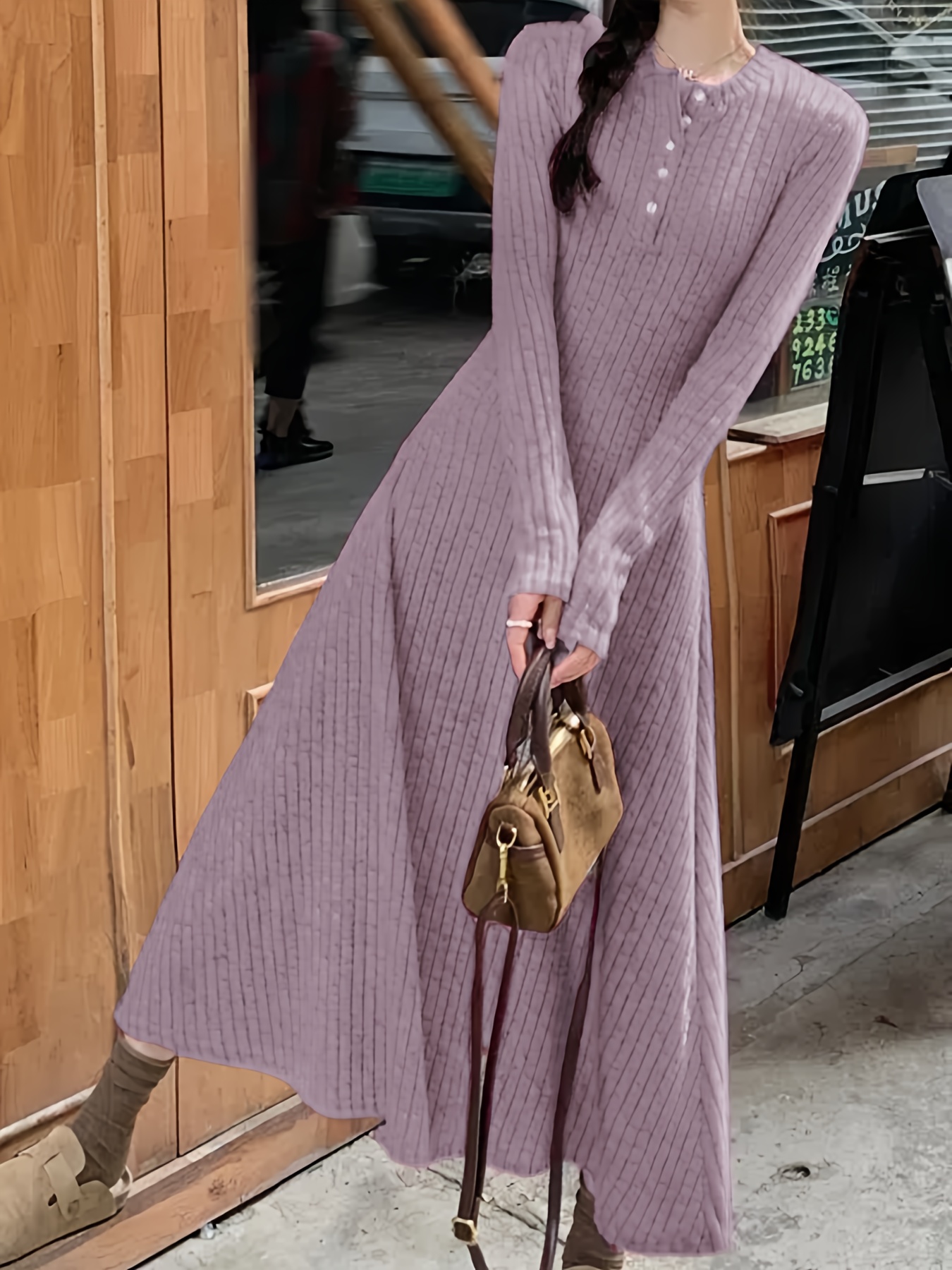 cotton knit dresses for women Esther Pima Cotton Knit Dress – KUSIKUSI Knitwear