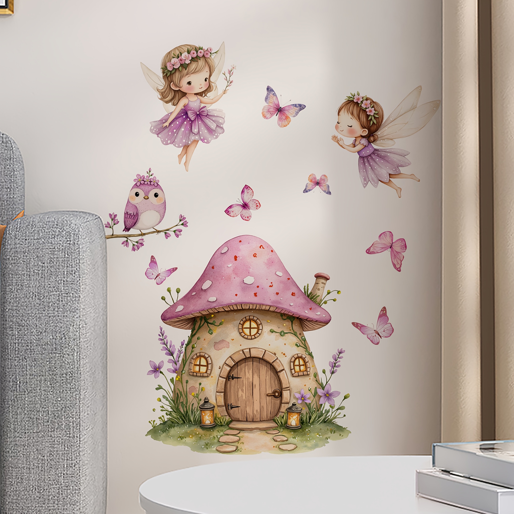 mädchen wandsticker: kostenloser Versand innerhalb von 90 Tagen – Temu, image size:2133x2133