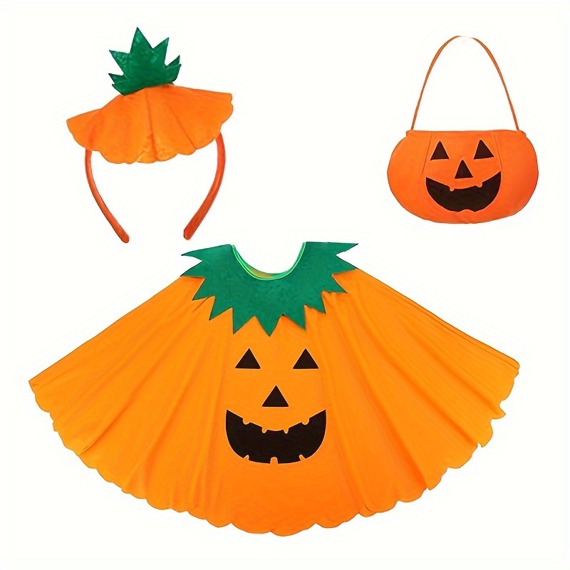 2 Fasce Per Halloween Con Motivo Zucca | Tiara Divertente Per Feste, Costumi E Accessori Festivi