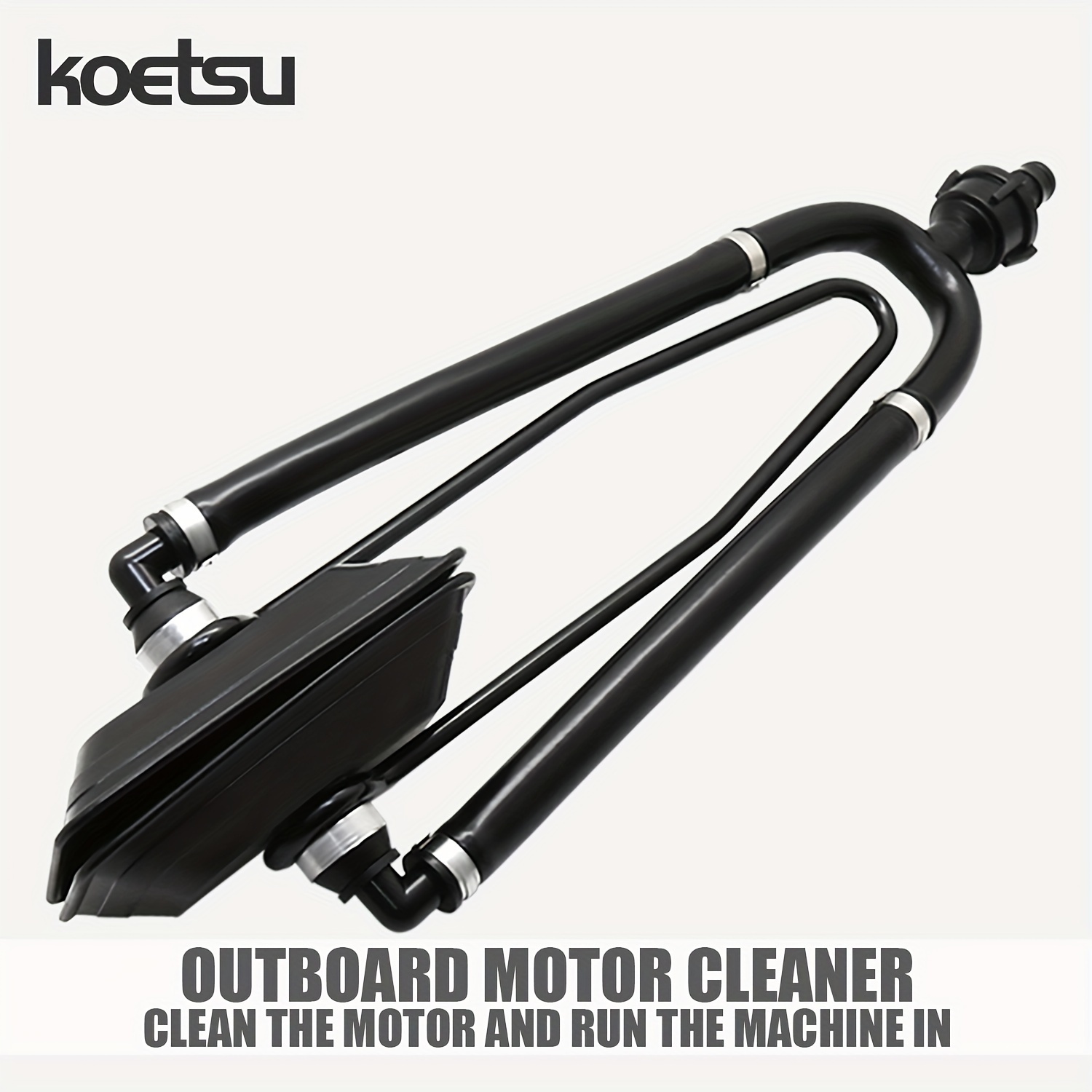 

Koetsu Marine Engine Flusher - Durable Nylon, Non-electric Outboard Motor Water Flush Tool For Boats