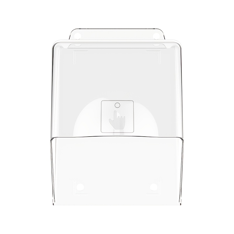 TEMU 1pc Waterproof Doorbell Cover, Transparent Rainproof Wireless Doorbell Box, For Protecting Doorbell, Compatible With Most Wireless Doorbell