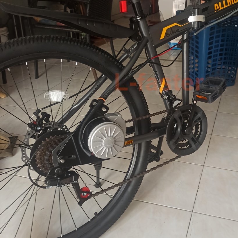 24v 250w bicycle conversion   hand drive installation