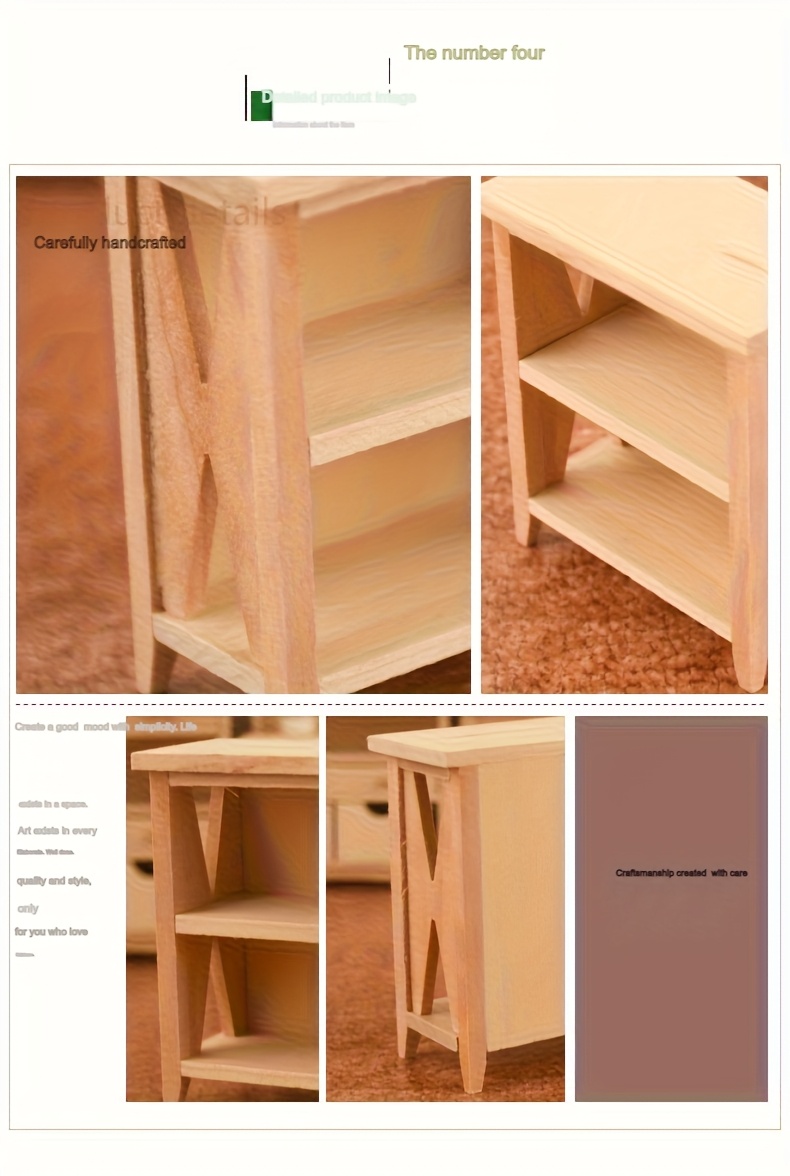 Étagère en bois pour parfum, présentoir à parfum, présentoir à figurines, étui de rangement pour poupées, neuf, T1, 3 niveaux  15