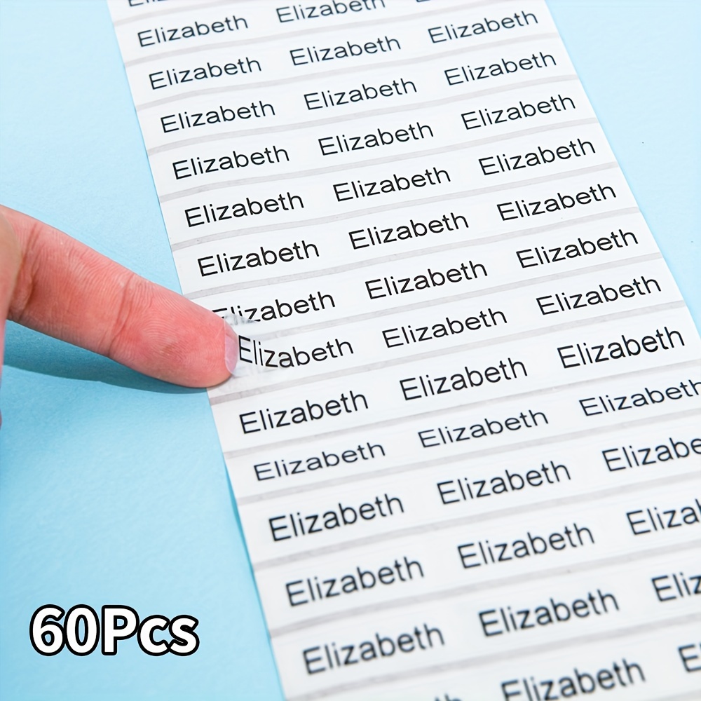 Image of Custom Name Stickers, Name Labels, Name Stickers, Name Tags, Suitable For Stationery, Backpacks, Water Bottles, And Other Office Supplies