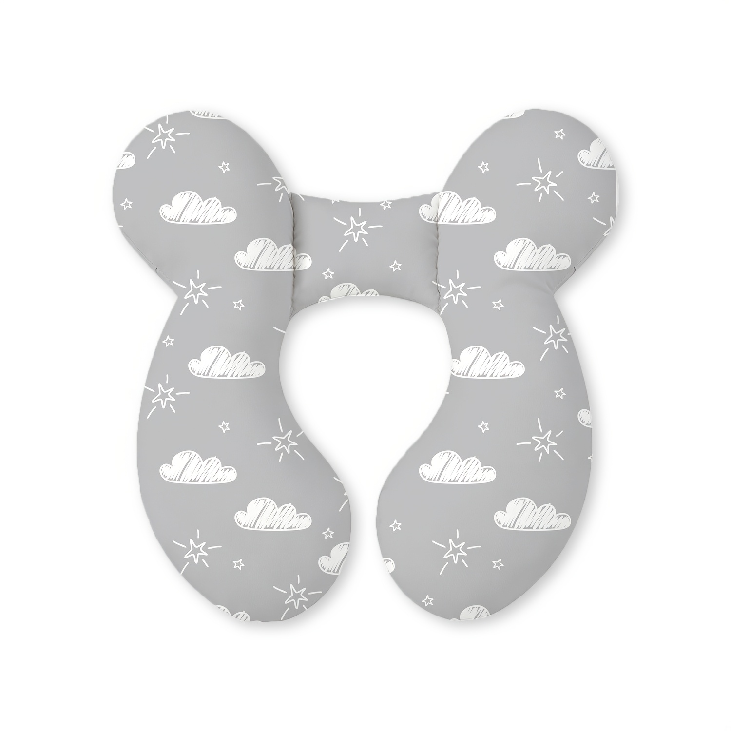 TEMU 1pc Car Headrest Pillow In-car Pillow Multi-scene Universal For Boys And Girls