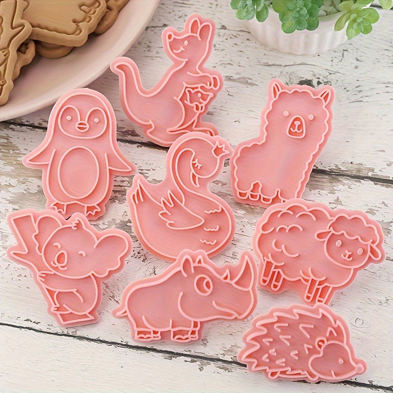 SHIDOW Weltkarten-Keksausstecher – Set Mit 7 Kontinenten Aus Lebensmittelechtem Kunststoff Für Backen & Deko