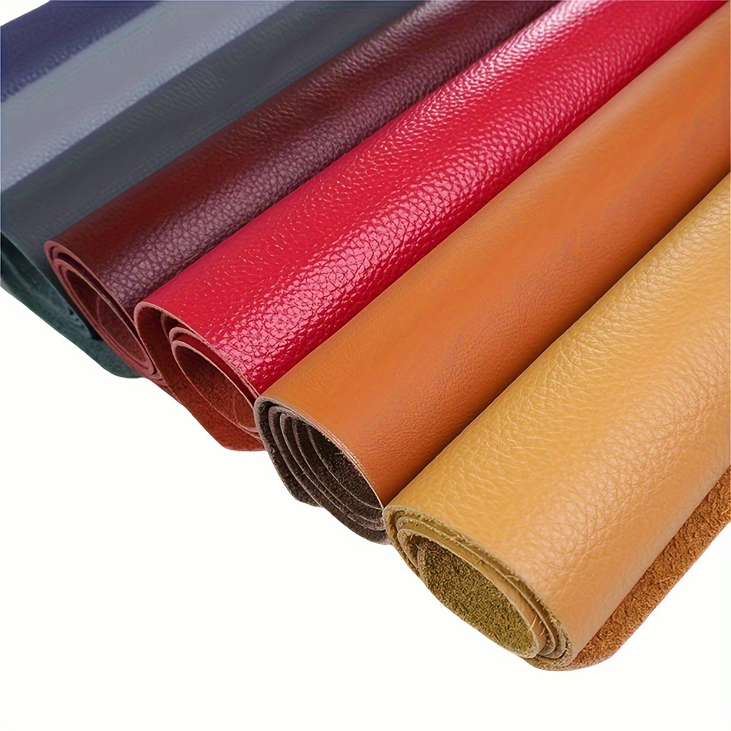 

Yijiaxiang Cowhide Leather For Crafts, 1.5mm-2.1mm Genuine Leather Pieces For Diy Projects, Wallets, Earrings, Sewing - Sizes