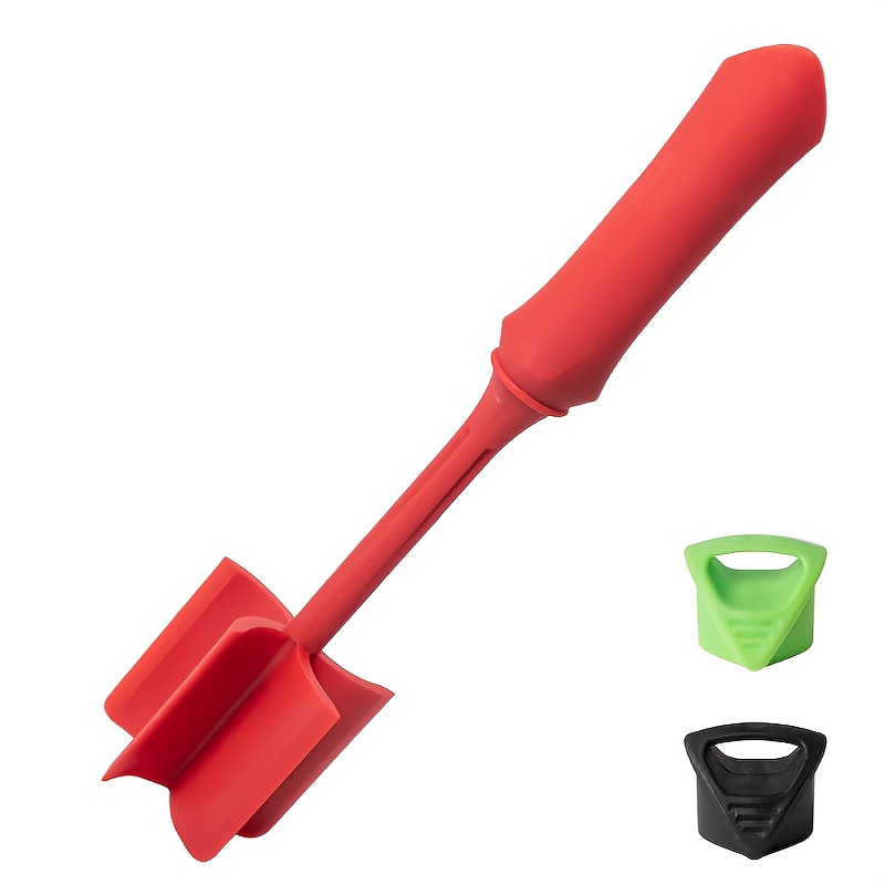TEMU 1pc Meat Grinder, Burger Chopper, Ground Beef, Nylon Blender, Blender And Kitchen Gadgets, Meat Chopper And Potato Masher, Heat Resistant Meat
