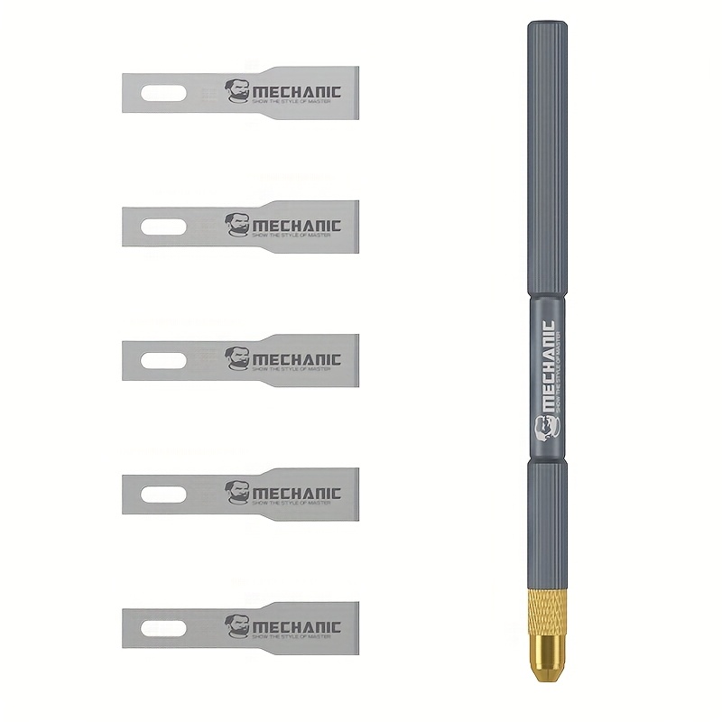 Mechanic Sf-51 Ic Chip Motherboard Repair Thin Knife Pcb Motherboard Chip Cpu Glue Removal Tool Efficient Glue Removal Kit
