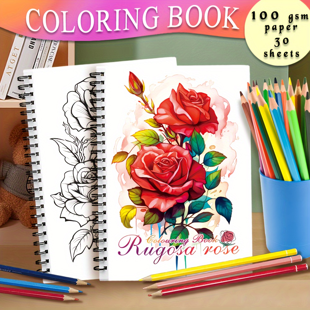 

Livre De Coloriage 1 Pièce, Livre De Coloriage De Style Créatif, Fournitures De Dessin, Cadeaux Scolaires, Cadeaux De Fête