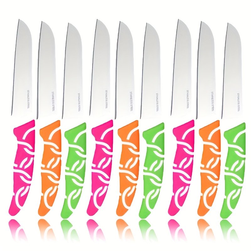 3pcs peeling paring knife set with covers kitchen knives for fruits more ideal for   dishwasher safe fruit knife paring knife christmas gifts   re