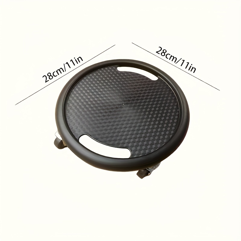 Fitness Sliding Discs with Wheels, a Multifunctional Core Workout Board Featuring a Roller And Handle Design, Quiet Exercise Equipment for Full-Body Muscle Training, Made of Durable PP And Stainless Steel, Gym Accessories.