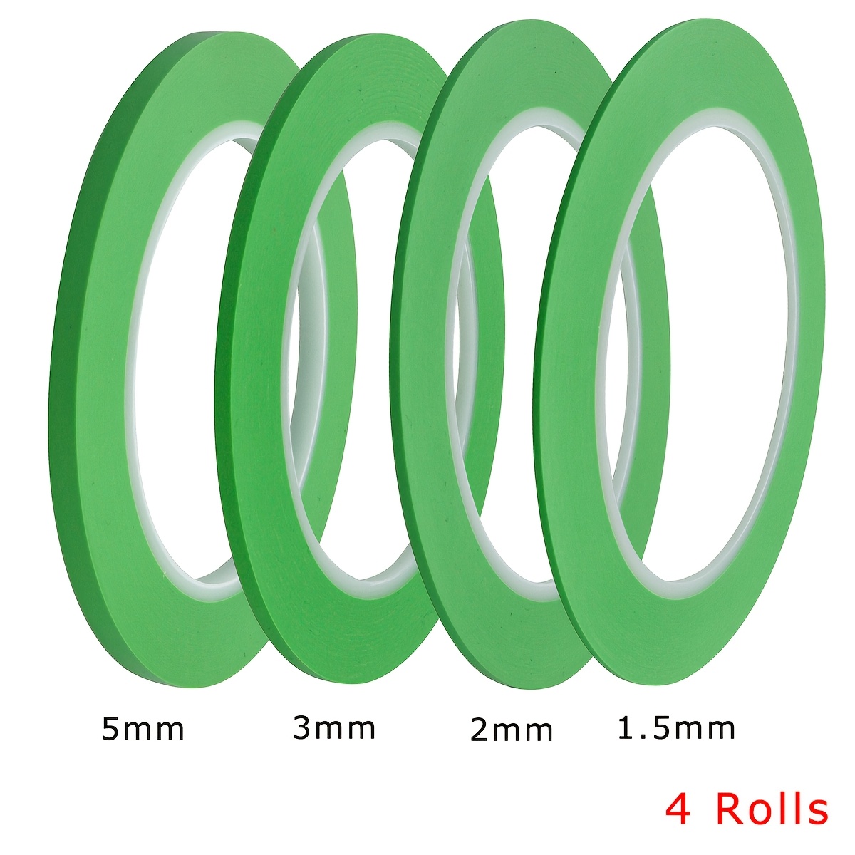 High-temperature Resistant Vinyl Masking Tape For Automotive, Used For Masking During Spray, Color , As Well As For Patterns And On Fuel Tanks And Helmets, With A Length Of 33 Meters Per Roll