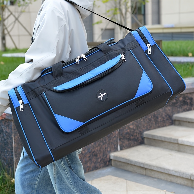 Foldable Travel Bag with Multi-Layer Pockets for Organisation