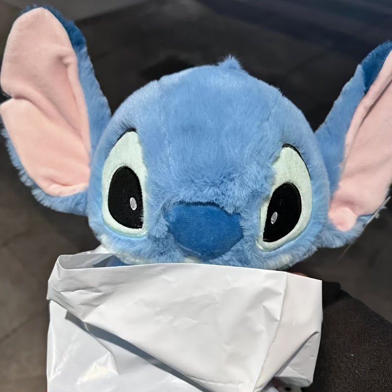 Disney Stitch Plush Toy - Soft Blue Body with Light Blue Big Ears Pillow - Perfect for Bedroom, Car, and Sofa Decor - Ideal Gift for Christmas, Valentine'S Day, and Birthdays