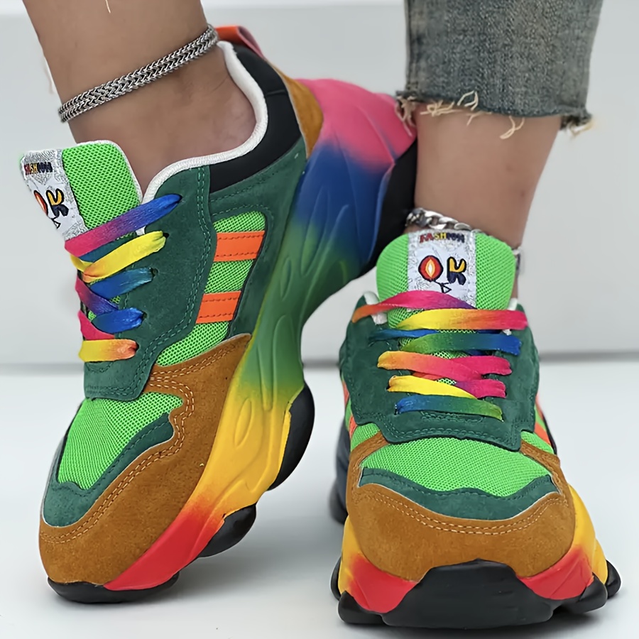 Deichmann Schuhe Farbige Sohle Damen Sneaker Sneaker Farbige Sohle