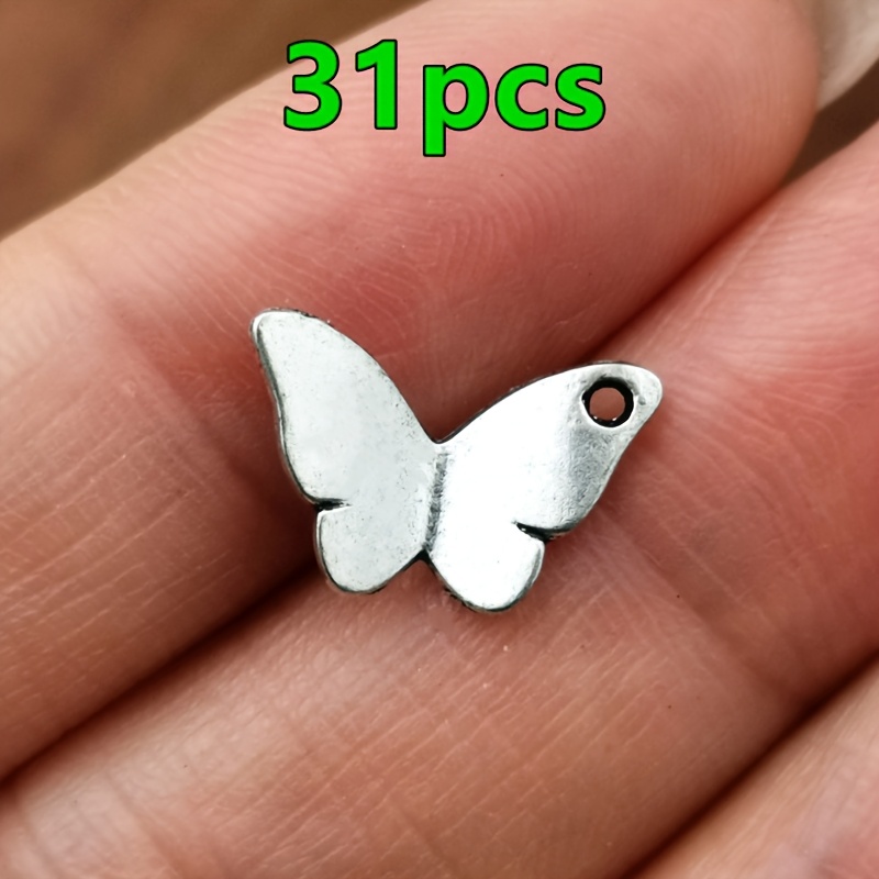 TEMU 31pcs Exquisite Pendants, Women's Fashion Pendant Charms, Diy Handmade Necklace, Earrings, Bracelet, Anklet Accessories, Bohemian Style, Jewelry