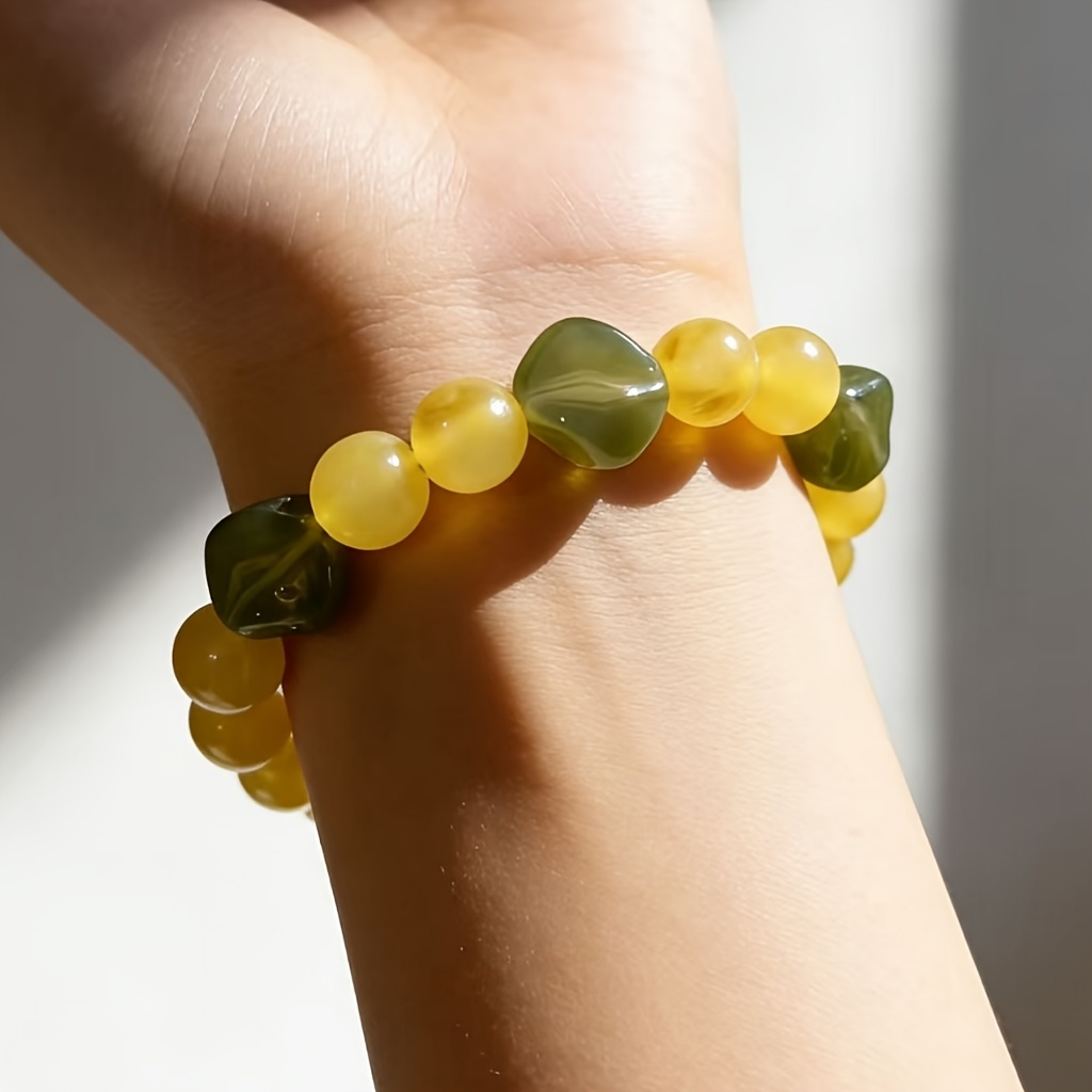 Handmade Bohemian Vintage Beaded Bracelet, Gift for Her