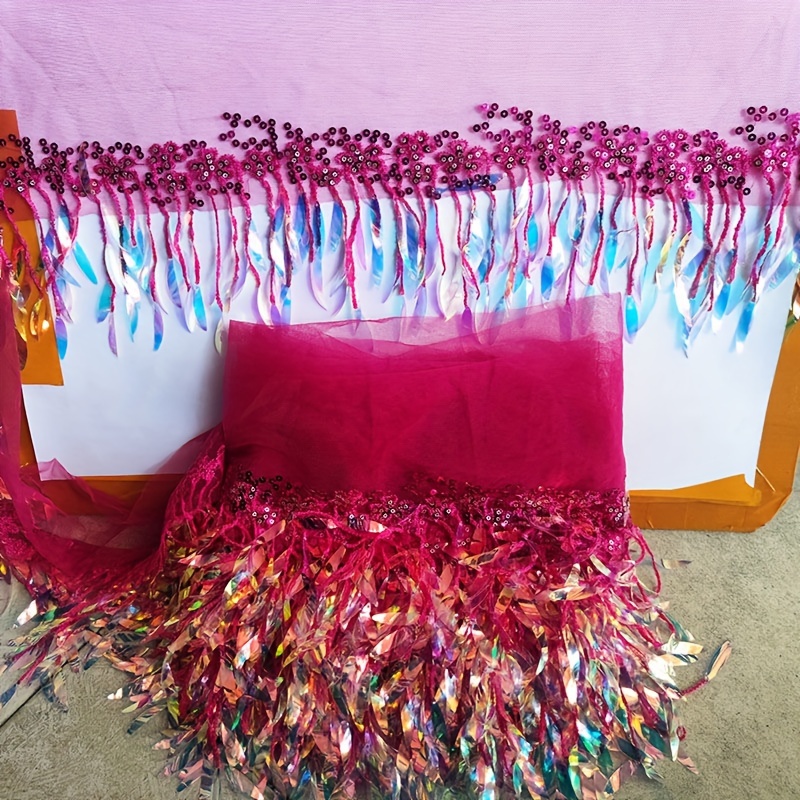 iarde 15cm largo diy paillettes nappina trim Temu Italy