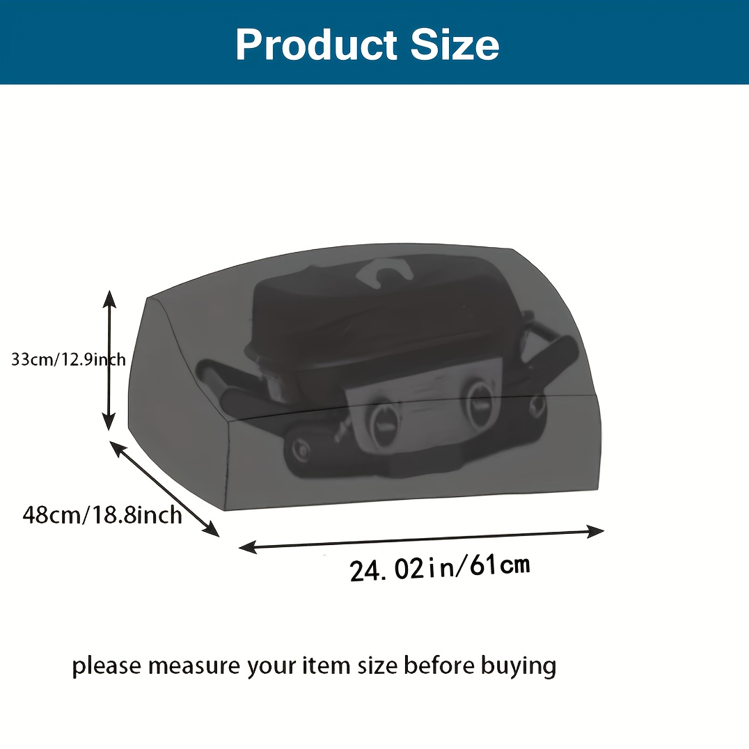 Image of 1pc Grill Cover For Outdoor Grill Series, For Og701 Grill Owners, Outdoor Grill Additions