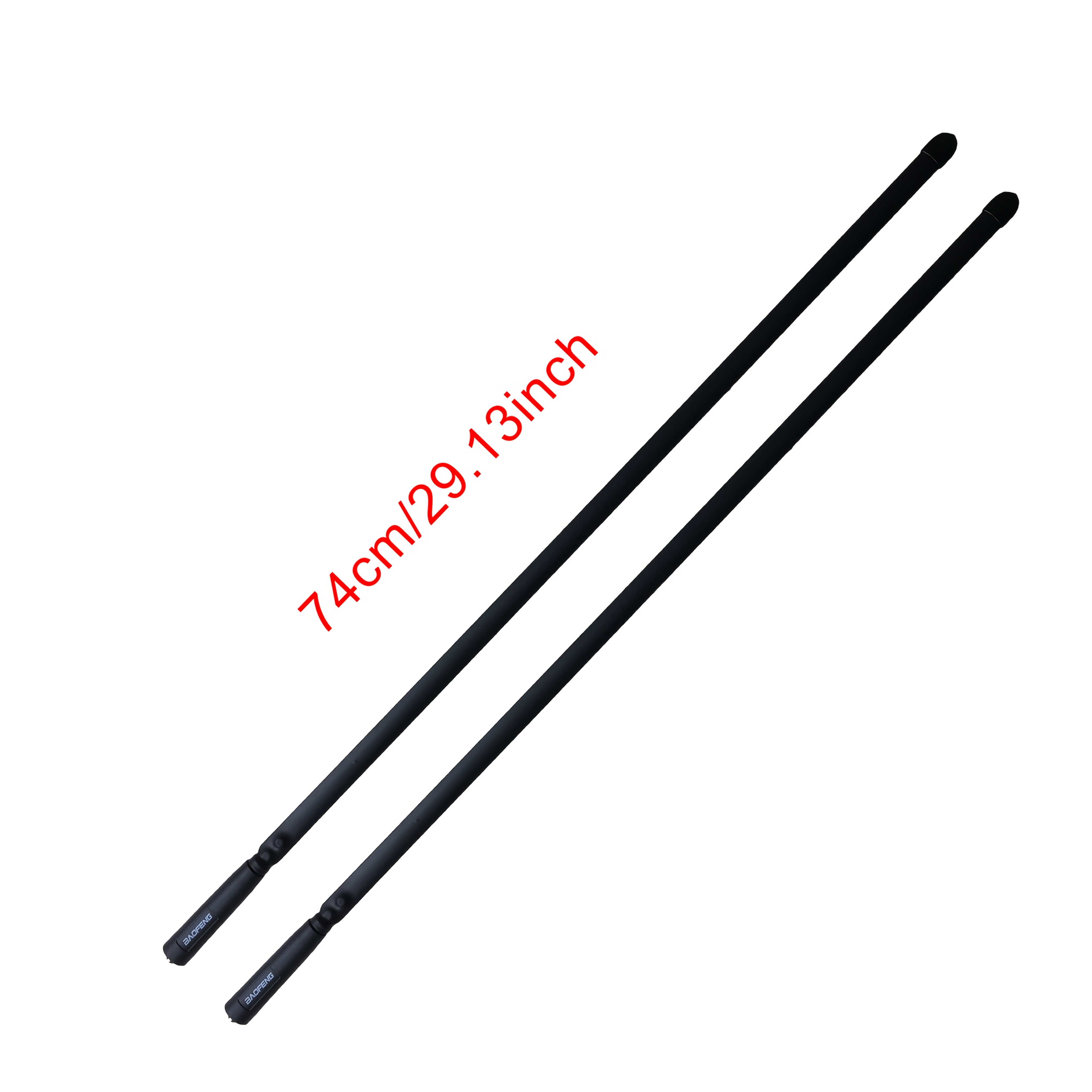 Image of For Baofeng Bf-f8hp/uv-5rm//gt-3 Antenna Compatible Dual Band Fm Uhf/vhf 144/430mhz 74cm Foldable Tactical Connector Amateur Radio Antenna For Radio, Outdoor, Cs Frequency Range