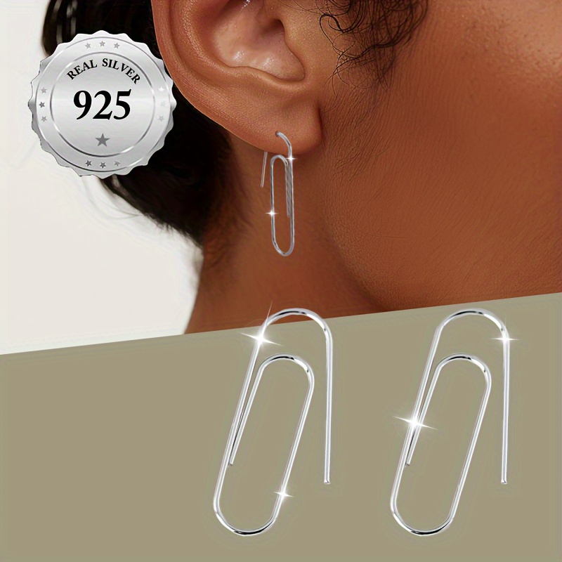 

Boucles d'Oreilles Créoles Élégantes en de en Argent 925 - Hypoallergéniques, Parfaites & les Spéciales