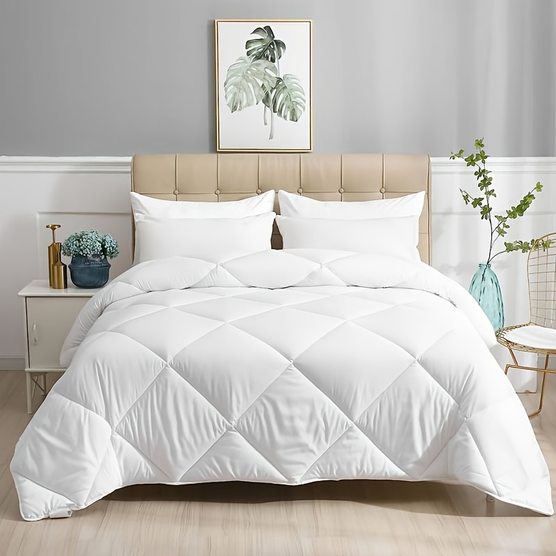 tog 4   5 15 ultra soft diamond grid quilted comforter breathable warm for     design multiple sizes   single   super king vacuum packaging