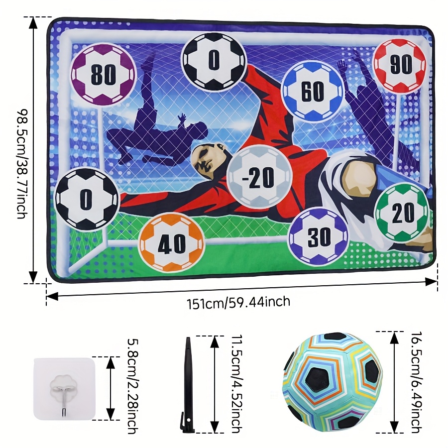 Magnetische boekenlegger voetbal set van 3 | 4033477311788
