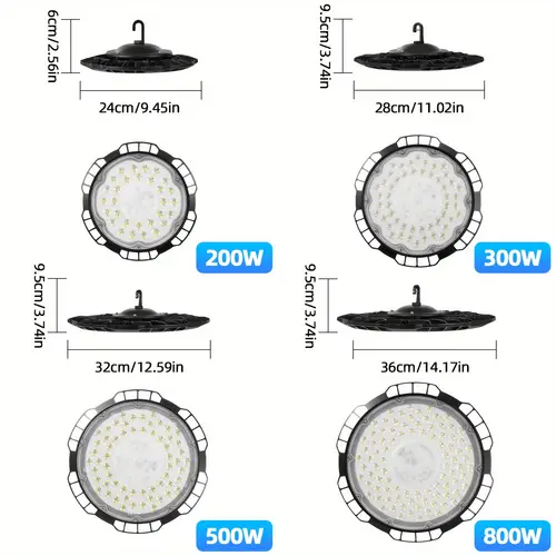 200w 300w 500w 800w ufo led high s high bay led shop lights 6500k daylight high bay led lights high ing led high for factory warehouse workshop