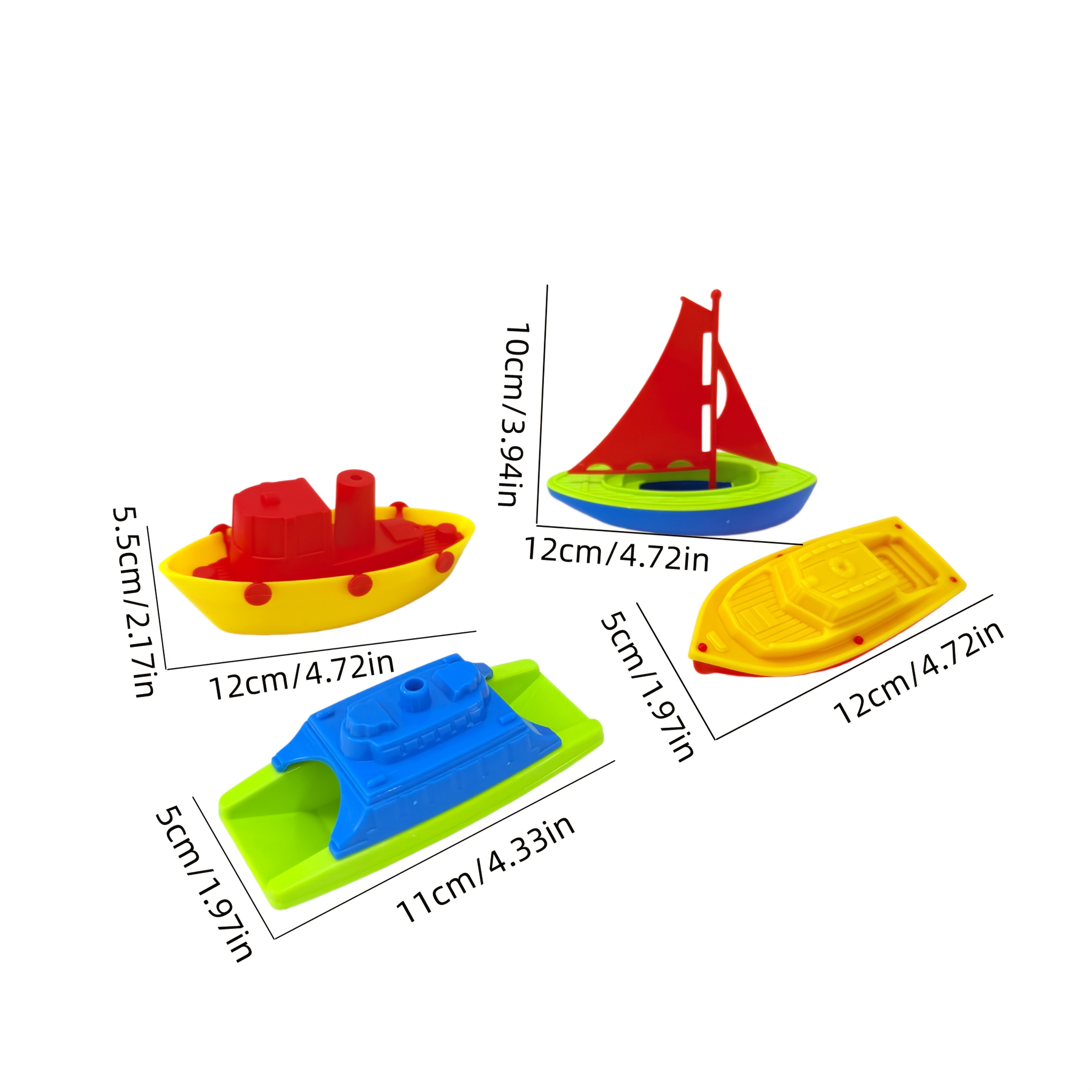 Fishing Boat Shaped Toy for Water Play