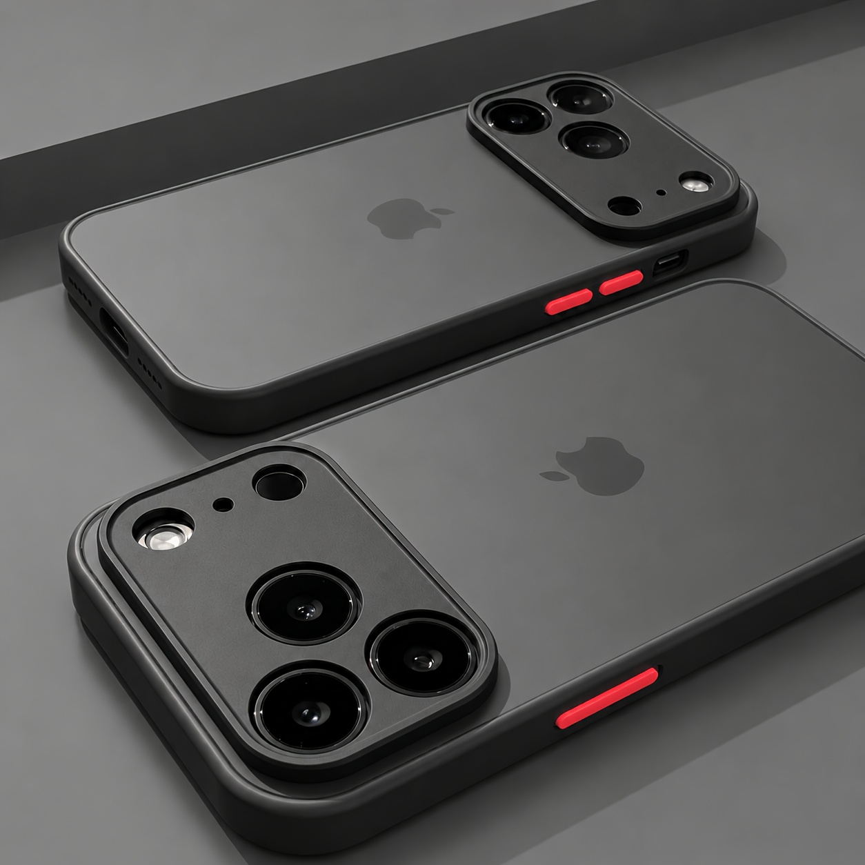 Phone Case - Luxury Matte Armor Transparent Phone Case For Iphone 7/8/x/xs/xr/11/12/13/14/15/16/17/pro Air Se2/3 Shockproof Lens Protection Cover