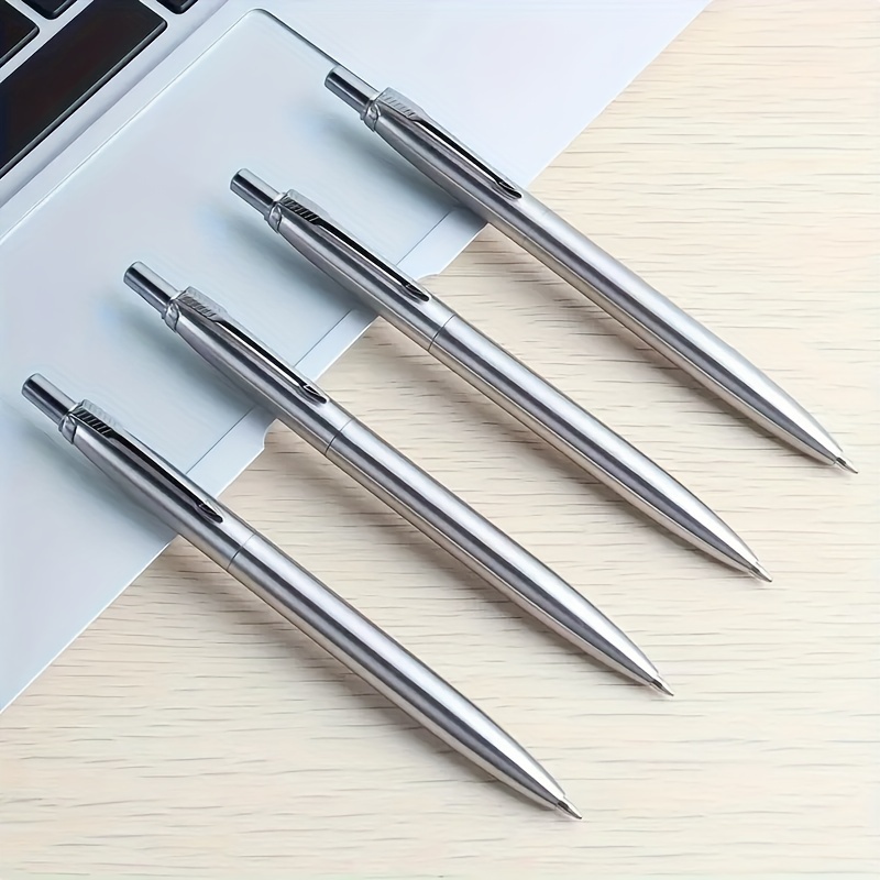 

New Metal Pen Press Model Pen For Students Advertising Meetings Universal Metal Pen