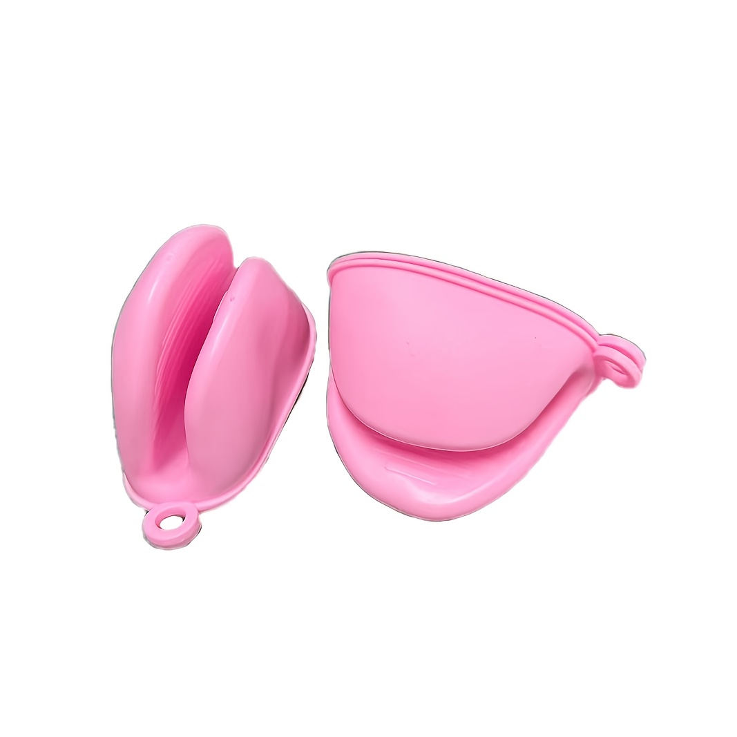 TEMU 1 Pair Of Silicone Pot Clamping Gloves - Gripping Kitchenware With , Suitable For , Kitchen Essentials, And Colorful Kitchenware