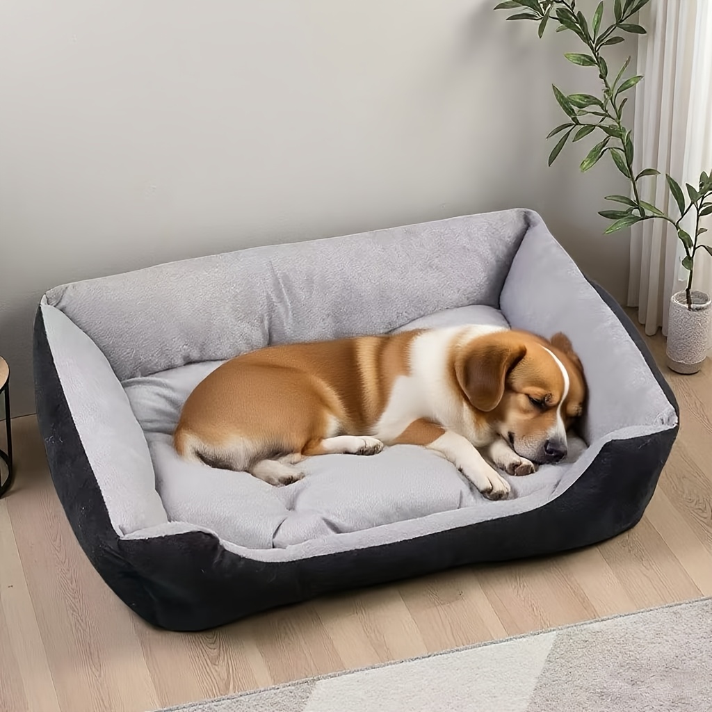 new summer     bed multi size design for small to large dogs and cats deep sleep mat   use thick polyester filling   fabric plush warm padding suitable for 2 3 pets simultaneously 16 indoor scenes Product details 4