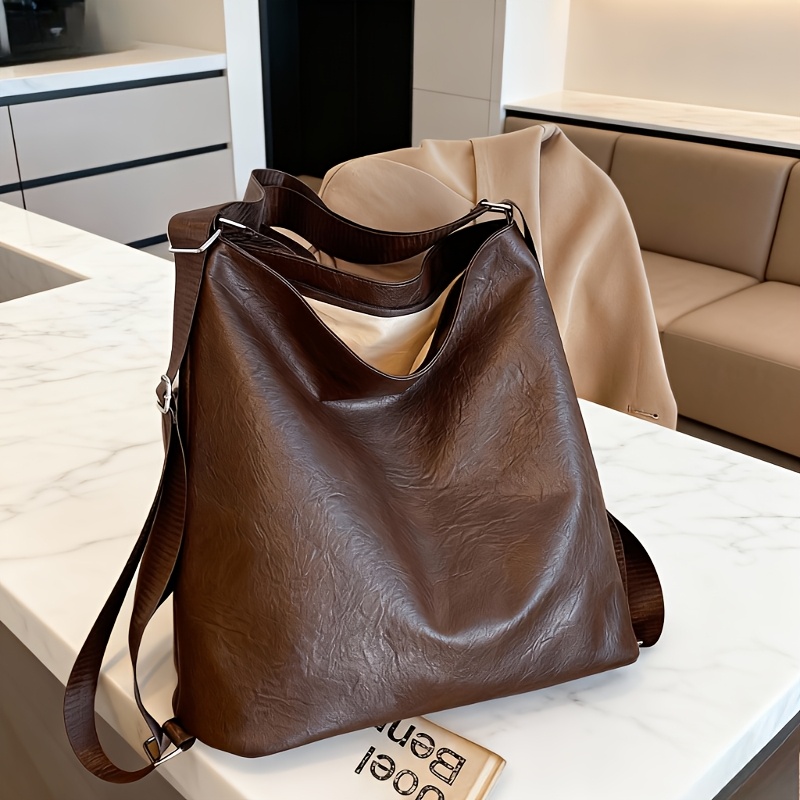 E-shop 2026 Neue Retro Mode Große Kapazität Damen Tasche Studenten Klasse Pendeln Crossbody Schultertasche Vielseitig Einfach Strukturierte Damen
