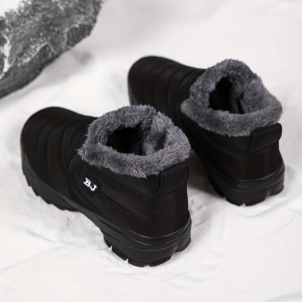 Men's Snow Sneakers and Winter Warm Shoes for Indoor/Outdoor